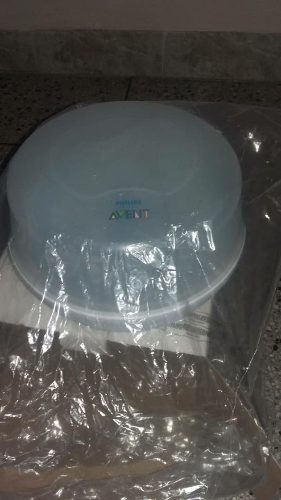 Esterilizador Para Microondas Con Dos Teteros Marca Avent