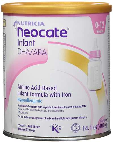 Formula Nutricia Neocate(400g) Aminoácidos Base 0 A 12