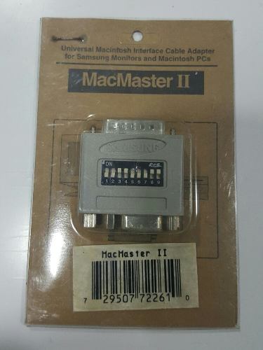 Interface Universal Macintosh Macmaster Ii Original