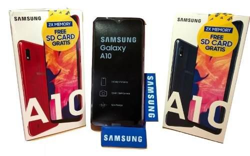 Samsung A10 (140) 32gb Memoria + 32gb De Regalo
