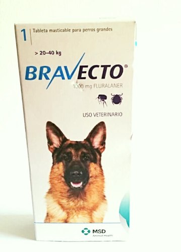 Bravecto De 20kgs A 40kgs