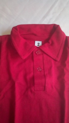 Chemises Escolares Rojas