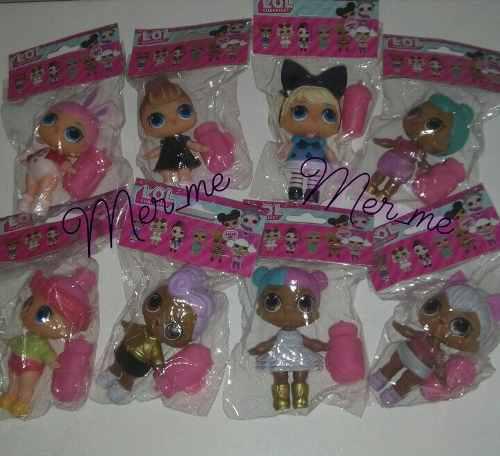 Muñecas Lol Surprise 8cm-9cm Escupen Agua Incluyen Tetero