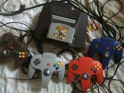 Nintendo 64 / 4 Controles / Mariokart