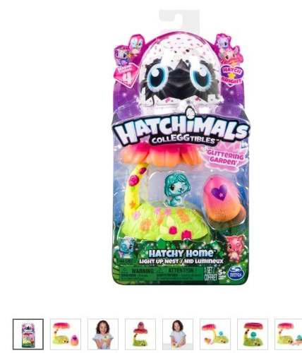 Set Nido Casa De Hatchimals Luminosa Coleccionable