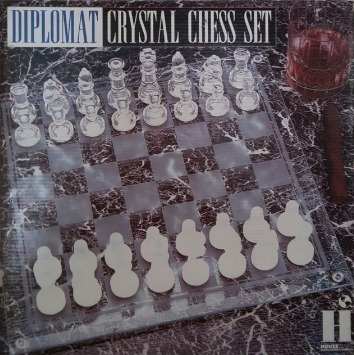 Ajedrez Diplomat Crystal Chess Set