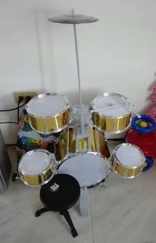 Batería Para Niños - Jazz Drums Rock Set (5 Piezas)