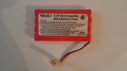 Bateria Nikko Original 9.6 Voltios Usada En Buen Estado