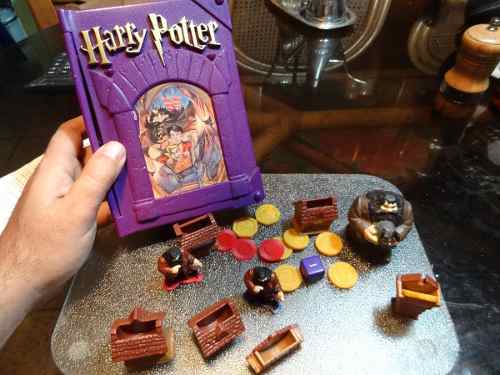 Juego Harry Potter Libro Cofre Original Incompleto