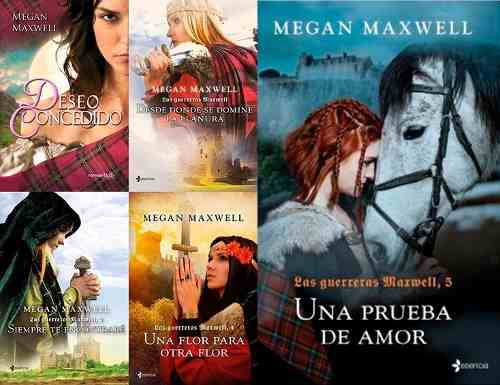 Las Guerreras Maxwell De Megan Maxwell- 5 Libros Pdf Y Epub
