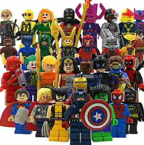 Lego Minecraft Minifiguras Armables Heroes Avenger