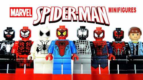 Lego Spiderman Mini Figuras Ninjago Avengers Vengadores
