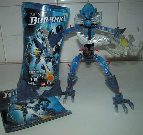 Muñecos Armables Bionicle Lego Barraki Y Lesovikk