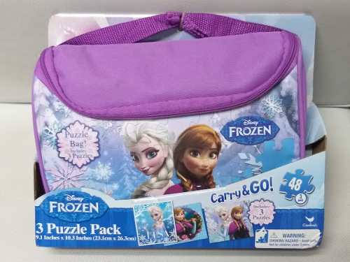 Rompecabezas Frozen Con Maletin