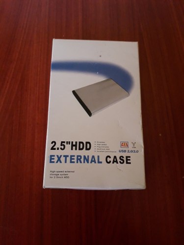 Case Disco Duro Externo 2.5 Laptop A Dd Auliminio Usb 2.0/