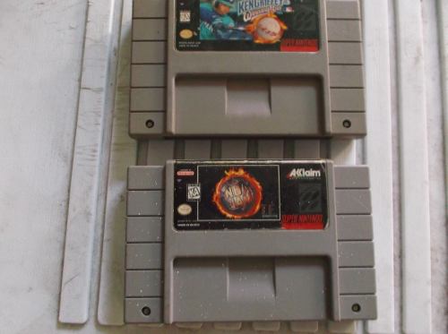 Casette De Juegos De Super Nintendo Nes