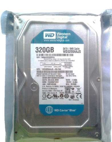 Disco Duro 320 Gb Sata Para Pc Dvr Camaras Diversas Marcas