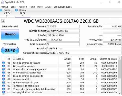 Disco Duro 320 Gb Sata Western Digital Para Pc