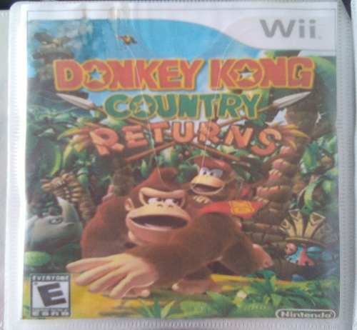 Donkey Kong Country Returns Cd Para Nintendo Wii