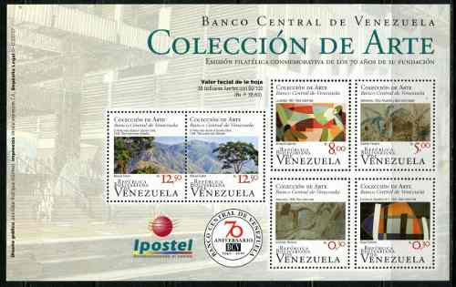 Estampillas Venezuela : Arte Del Bcv