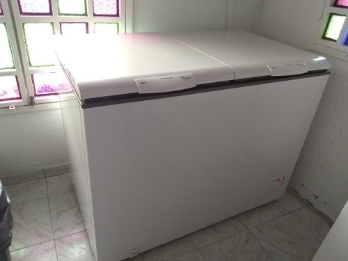 Frizzer Congelador Horizontal Whirlpool Dual 424 Litros