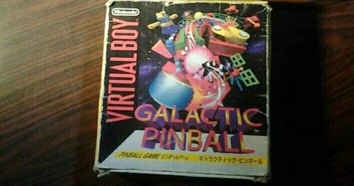 Juego Nintendo Virtual Boy Pinball Con Caja,manual E Insert