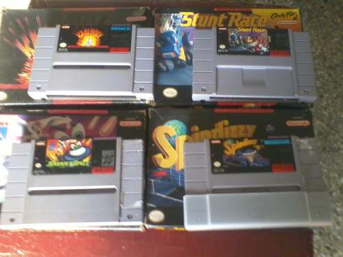 Juegos De Snes Todos Con Su Caja