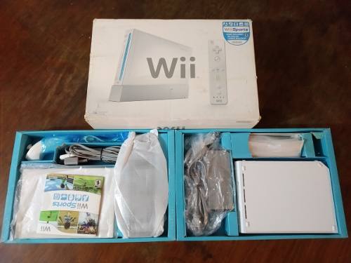 Nintendo Wii Blanco Primera Edicion Buen Estado Negociable