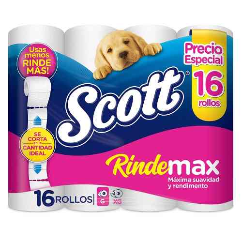 Papel Higienico Scott Rinde Max