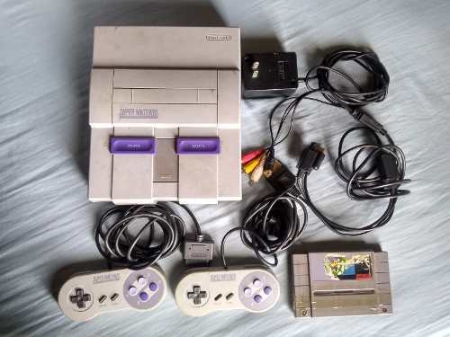 Super Nintendo Completo 100% Operativo