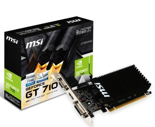 Tarjeta De Video Geforce Gt 710 Nvidia 2gb Ddr3 Pci-e Hd