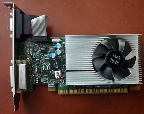 Tarjeta De Video Nvidia Geforce Gt 610 Con Su Cable De Video