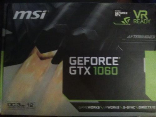 Tarjeta De Video Pc Msi Nvidia Geforce Gtx gb