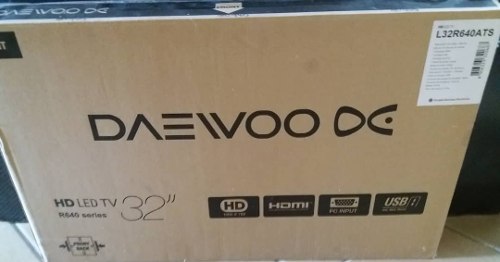 Tv Led Daewoo 32 Nuevo 190v