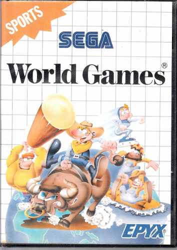 World Games Video Juego De Sega Genesis Usado