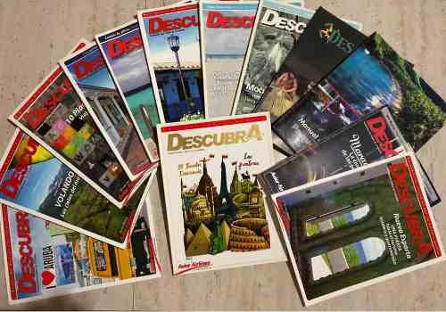 Colección De Revistas Descubra De Avior Airlines