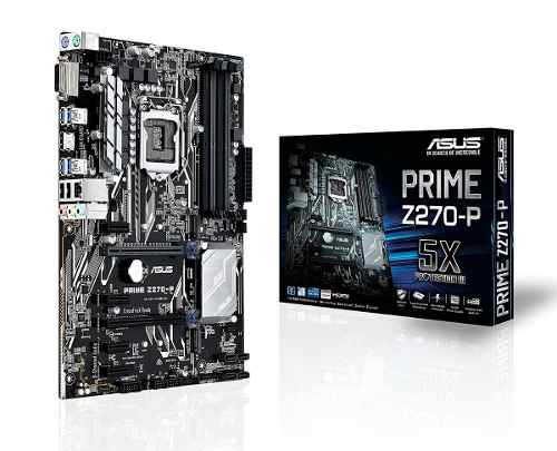 Combo: Tarjeta Madre Asus Prime Z270p + Procesador + Ram