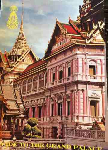Guía Del Gran Palacio, Bangkok Tailandia, Folleto