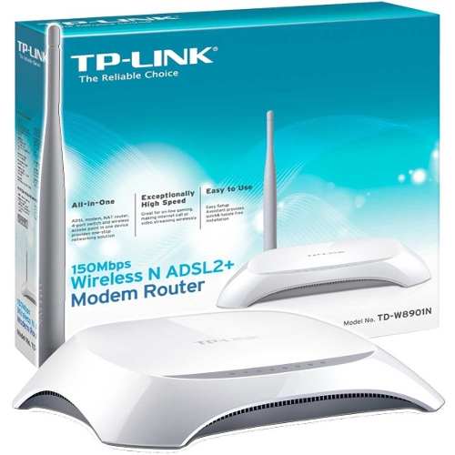 Modem Router 2en1 Adsl2+ Wifi Tplink Para Aba De Cantv