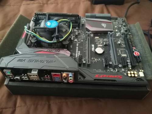 Tarjeta Madre Asus,con Memoria Ram,procesador Y Disco Duro