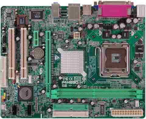 Tarjeta Madre Intel 775 P4m890-m7 Procesador De Regalo