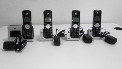 Telefono Inalmbrico Motorola Mod L404 Principal 3 Estaciones