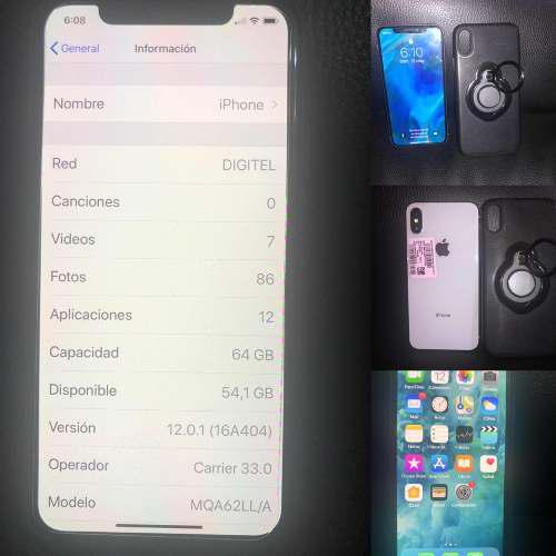 iPhone X 64gb Liberado 1 Mes De Uso