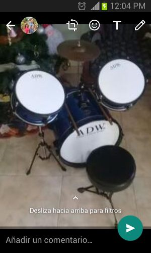 Bateria Acustica Para Nino Adw