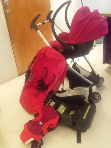 Coche Quinny Y Porta Bebe Maxi Coci