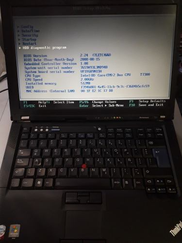 Lapto Lenovo T.61