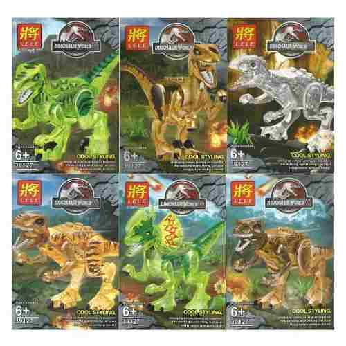 Lego Jurassic World Dinosaurios Mini Figuras Ninjago Moto