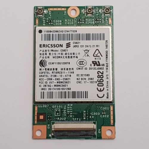 Lenovo Thinkpad Helix Wwan Mapa 3g Módulo Umts Card