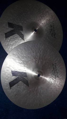 Par De Platillos Usado Hihat Zildjian 14