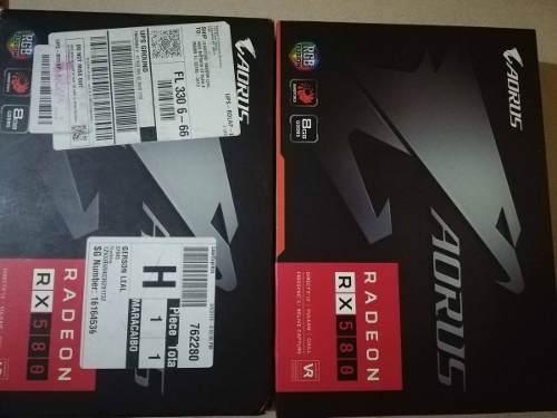 Tarjeta De Video Rx 580 8gb nuevas Selladas